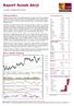 Raport Rynek Akcji. Sytuacja rynkowa. WIG w układzie dziennym. czwartek, 9 listopada 2017, 09:00. Główne indeksy światowe