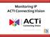 Monitoring IP ACTI Connecting Vision