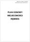 Załącznik do Uchwały nr LI/490/2010 Rady Gminy Szemud z dnia r. PLAN ODNOWY MIEJSCOWOŚCI RĘBISKA