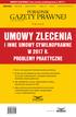 Umowy zlecenia i inne umowy cywilnoprawne w 2017 r.