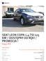 SEAT LEON COPA 1.4 TSI 125 KM / DOSTĘPNY OD RĘKI / PROMOCJA!