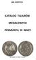 KATALOG TALARÓW MEDALOWYCH ZYGMUNTA III WAZY