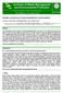 Quantity and structure of waste packaging from rural household