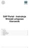 SAP Portal - Instrukcja Wnioski urlopowe Kierownik