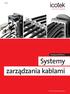 Polski. Katalog produktów 30. Systemy zarządzania kablami. Firma jest częścią grupy icotek