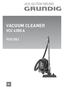 VACUUM CLEANER VCC 4350 A POLSKI