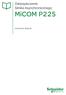 Zabezpieczenie Silnika Asynchronicznego. MiCOM P225. Instrukcja obsługi