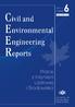 CIVIL AND ENVIRONMENTAL ENGINEERING REPORTS