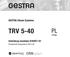 GESTRA Steam Systems TRV Polski. Instrukcja montażu Przetwornik Temperatury TRV 5-40