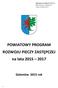 POWIATOWY PROGRAM ROZWOJU PIECZY ZASTĘPCZEJ na lata Goleniów 2015 rok