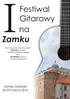 Zamku. Festiwal Gitarowy na. Zamek Golubski marca 2016