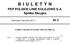 B I U L E T Y N. PKP POLSKIE LINIE KOLEJOWE S.A. Spółka Akcyjna UCHWAŁY ZARZĄDU PKP POLSKIE LINIE KOLEJOWE S.A.