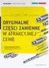 oryginalne części zamienne w atrakcyjnej cenie