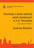 Informacja o stanie realizacji zadań oświatowych w dzielnicy Mokotów w roku szkolnym 2016/2017