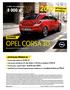 CENNIK OPEL CORSA 3D.