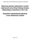 Rejestracja po³owów wêdkarskich w wodach u ytkowanych przez Okrêg Polskiego Zwi¹zku Wêdkarskiego w Katowicach w 2014 roku