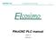 PikoCNC PLC Copyright 2016 PPHU ELCOSIMO 1. PikoCNC PLC manual. wersja