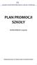 PLAN PROMOCJI SZKOŁY