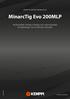 KEMPPI K5 SPRZĘT SPAWALNICZY. MinarcTig Evo 200MLP PRZENOŚNE ŹRÓDŁO PRĄDU DO ZASTOSOWAŃ WYMAGAJĄCYCH WYSOKIEJ JAKOŚCI