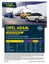 OPEL ADAM ZŁ AKTUALNA PROMOCJA PROMOCYJNY RABAT. Cennik. Rok produkcji 2017 / Rok modelowy 2018.