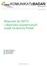 KOMUNIKATzBADAŃ. Stosunek do NATO i obecności sojuszniczych wojsk na terenie Polski NR 99/2016 ISSN