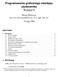 Programowanie graficznego interfejsu użytkownika. Wykład 8. Maciej Wołoszyn 10 maja 2006