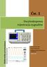 Ćw. 1. Oscyloskopowa rejestracja sygnałów. Elektronika przemysłowa. Instrukcja do laboratorium. Katedra Inżynierii Elektrycznej Transportu