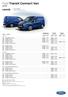 Ford Transit Connect Van