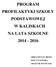 PROGRAM PROFILAKTYKI SZKOŁY PODSTAWOWEJ W KALISKACH NA LATA SZKOLNE