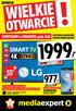 1999, OTWARCIE! 977, 5,5 RAT. STARTUJEMY w CZWARTEK, godz. 8:00 A + CENTRUM HANDLOWE AUCHAN KOŁBASKOWO RAT HDMI USB 2.