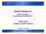 GRUPA PEKAO S.A. Wyniki finansowe po pierwszym kwartale 2007 r. Trwały wzrost, postępy w procesie integracji. Warszawa, 10 maja 2007 r.