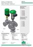 Absperr- und Regelventile Shut-off and control valves Zawory odcinające i regulacyjne