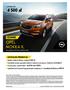 4 500 zł 1. OPEL MOKKA X. Rok produkcji 2018 / Rok modelowy CENNIK AKTUALNA PROMOCJA ZYSKAJ DO: