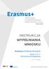 INSTRUKCJA WYPEŁNIANIA WNIOSKU. Erasmus+ Edukacja dorosłych. Akcja 2 (KA2) Partnerstwa Strategiczne