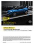 OPEL GRANDLAND X. Rok produkcji 2018 / Rok modelowy 2018.