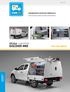 ES - PL EQUIPAMIENTO DE VEHÍCULOS COMERCIALES WYPOSAZENIE SAMOCHODÓW SERWISOWYCH CÉLULA - ZABUDOWA DISCOVER 4WD FIAT FULLBACK