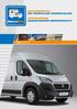 EQUIPAMIENTO DE VEHÍCULOS COMERCIALES WYPOSAZENIE SAMOCHODÓW SERWISOWYCH FIAT DUCATO