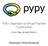 PyPy's Approach to Virtual Machine Construction