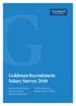 Goldman Recruitment Salary Survey Accounting & Finance Advisory & Audit Banking & Insurance. Human Resources Shared Service Centers