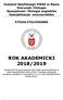 ROK AKADEMICKI 2018/2019