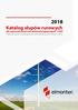 2018 Katalog słupów rurowych. dla napowietrznych linii elektroenergetycznych 110kV Tubular poles catalogue for overhead power lines 110kV