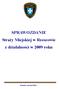 SPRAWOZDANIE Straży Miejskiej w Rzeszowie z działalności w 2009 roku