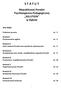 S T A T U T. Niepublicznej Poradni Psychologiczno-Pedagogicznej SOLUTION w Dębnie. Podstawa prawna str. 2. Rozdział I Postanowienia ogólne str.