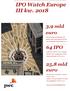 IPO Watch Europe III kw. 2018