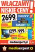 NISKIE CENY. mediaexpert.pl 55 64GB WIĘCEJ OFERT NA HDMI USB 1000GB RAT DUAL SIM. x10. Wąska aluminiowa ramka