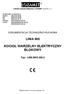 LOZAMEt. Łódzkie Zakłady Metalowe LOZAMET Spółka z o.o. DOKUMENTACJA TECHNICZNO-RUCHOWA LINIA 900 KOCIOŁ WARZELNY ELEKTRYCZNY BLOKOWY