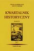 KWARTALNIK HISTORYCZNY