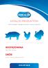 KATALOG PRODUKTÓW WIEPRZOWINA DRÓB.   Product catalogue Catalogue de produits Каталог продукции PORK PORC СВИНИНА