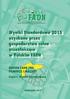 Wyniki Standardowe 2015 uzyskane przez gospodarstwa rolne uczestniczące w Polskim FADN