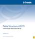 Tekla Structures 2017i. Informacje dotyczące wersji. Wrzesień Trimble Solutions Corporation